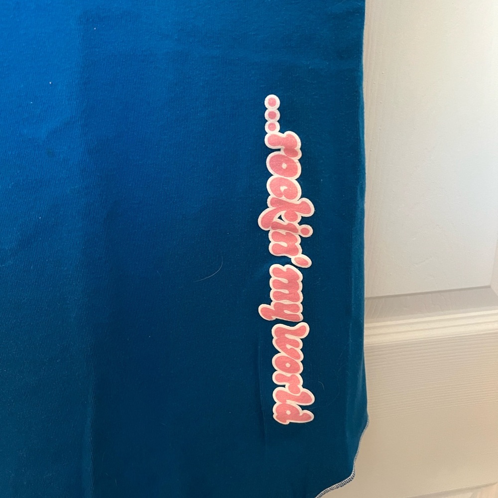 Vintage Y2K Kim Casali Love Is Sleep Shirt - Picture 3 of 6